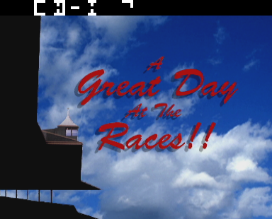 A Great Day at the Races Title Screen